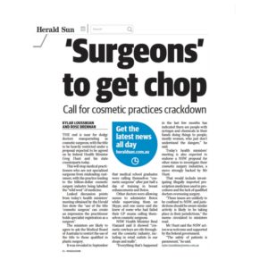Surgeons to get chop MPS Herald Sun